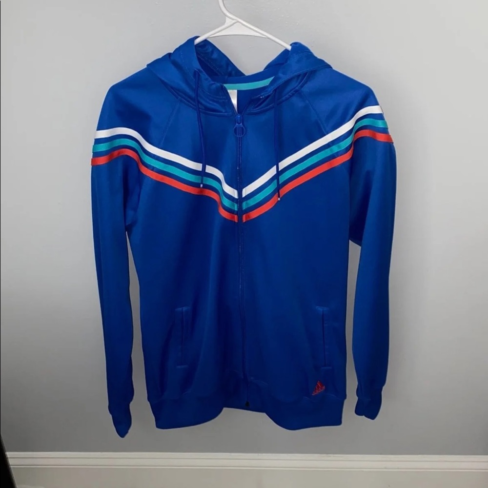 Adidas hooded jacket